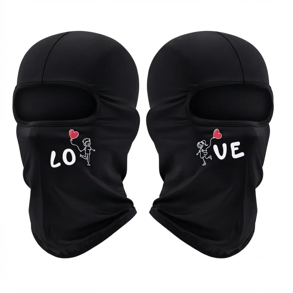 Balaclavas Pareja Negras x2 u/d - accesorio para moto en Bogotá | RUTAS51
