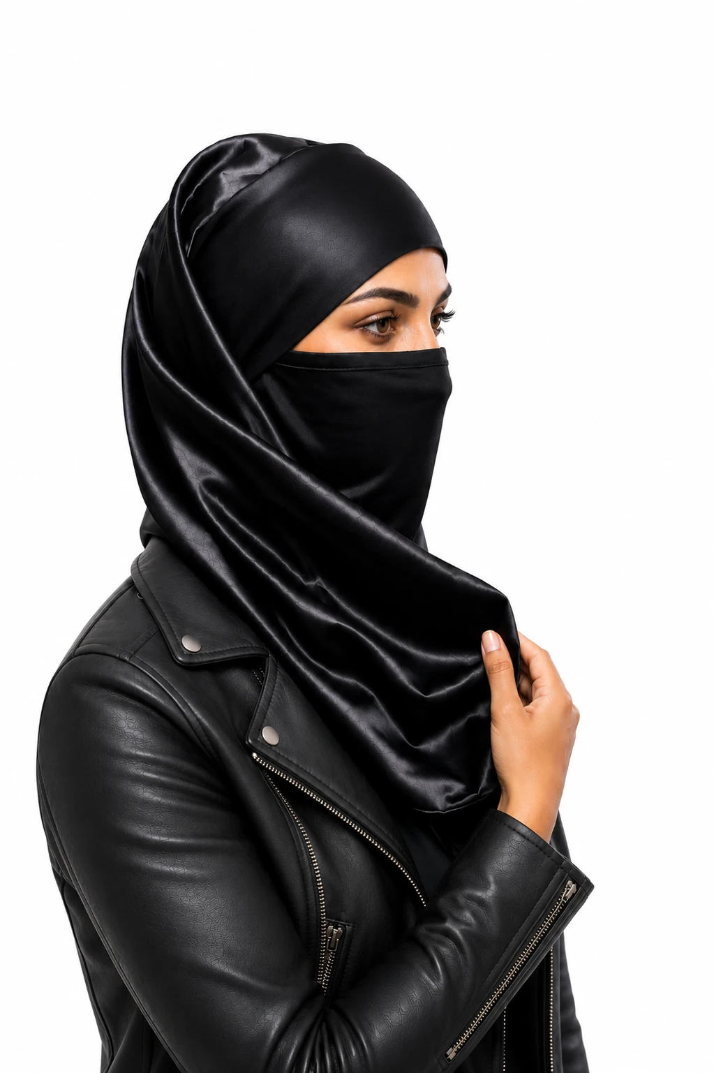 Balaclava Satin Negra - accesorio para moto en Bogotá | RUTAS51