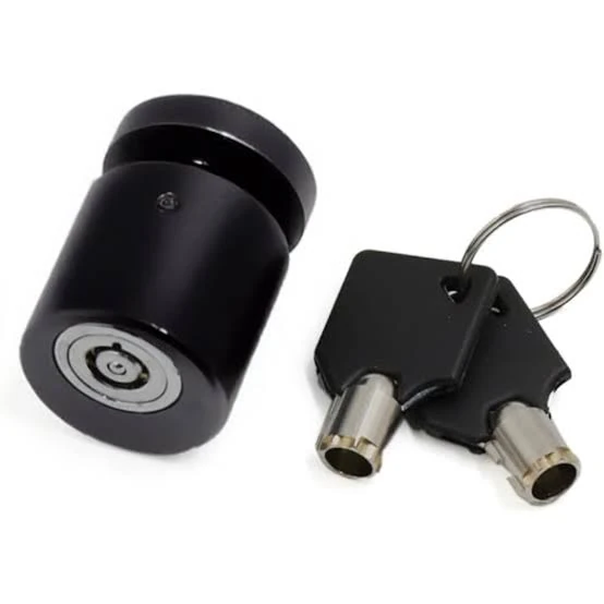 Candado Freno Disco Cilindro  Negro - accesorio para moto en Bogotá | RUTAS51