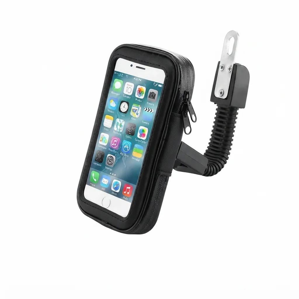 Soporte Celular Cremallera Espejo - accesorio para moto en Bogotá | RUTAS51